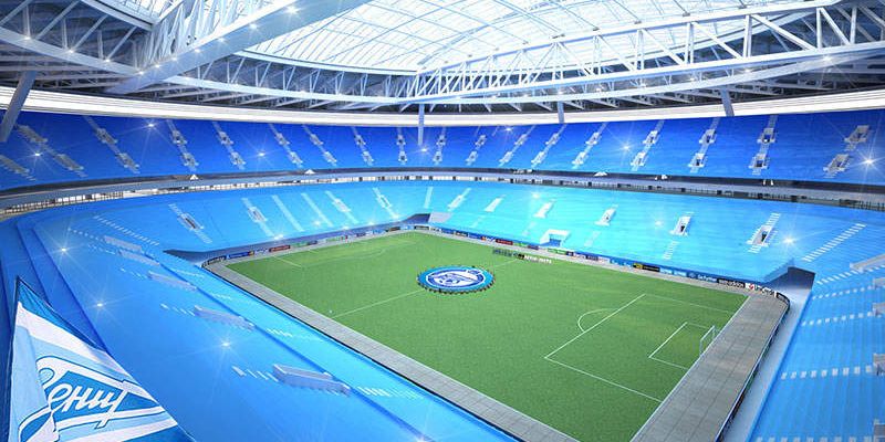 Một số đặc điểm nổi bật của sân vận động Krestovsky Stadium